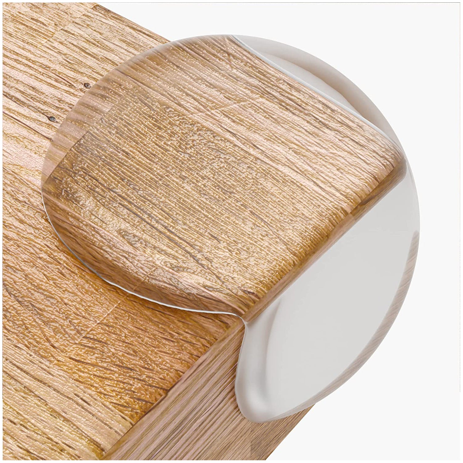 Transparenter Silikon-Kantenschutz – Stoßschutz für Möbel & Tische