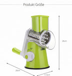 Rotations-Gemüseschneider – 3-in-1 Hobel &amp; Reibe