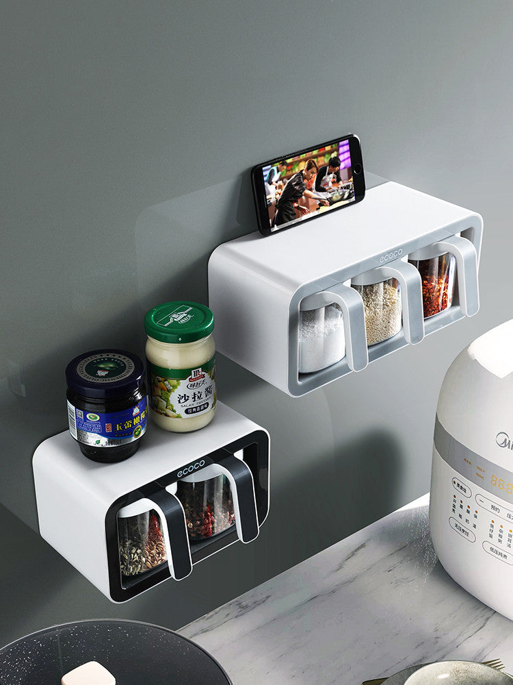 Gewürzbox „Nordic Clean“ – Wandmontiertes Aufbewahrungssystem