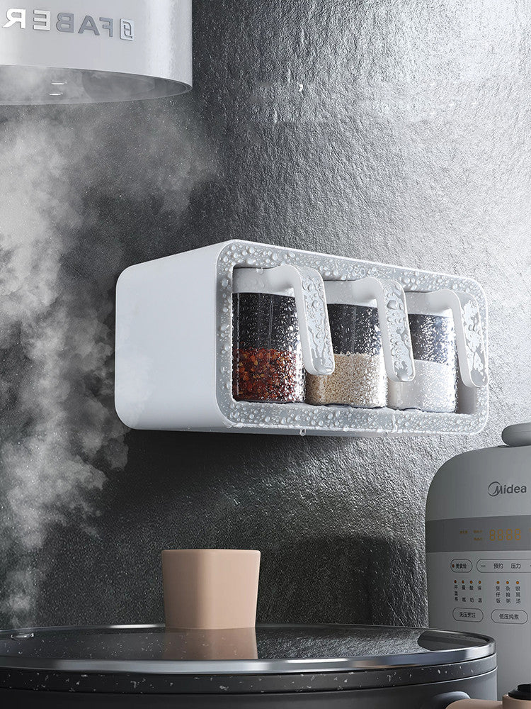 Gewürzbox „Nordic Clean“ – Wandmontiertes Aufbewahrungssystem