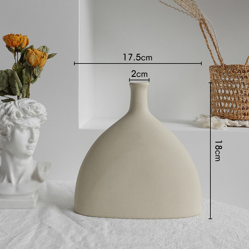 Design Keramikvase für Trockenblumen – Stilvolle Wohnraum-Dekoration im Nordic Look