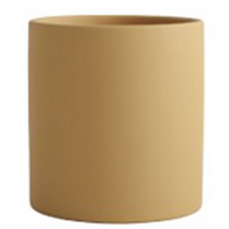 Bunter Keramik-Blumentopf