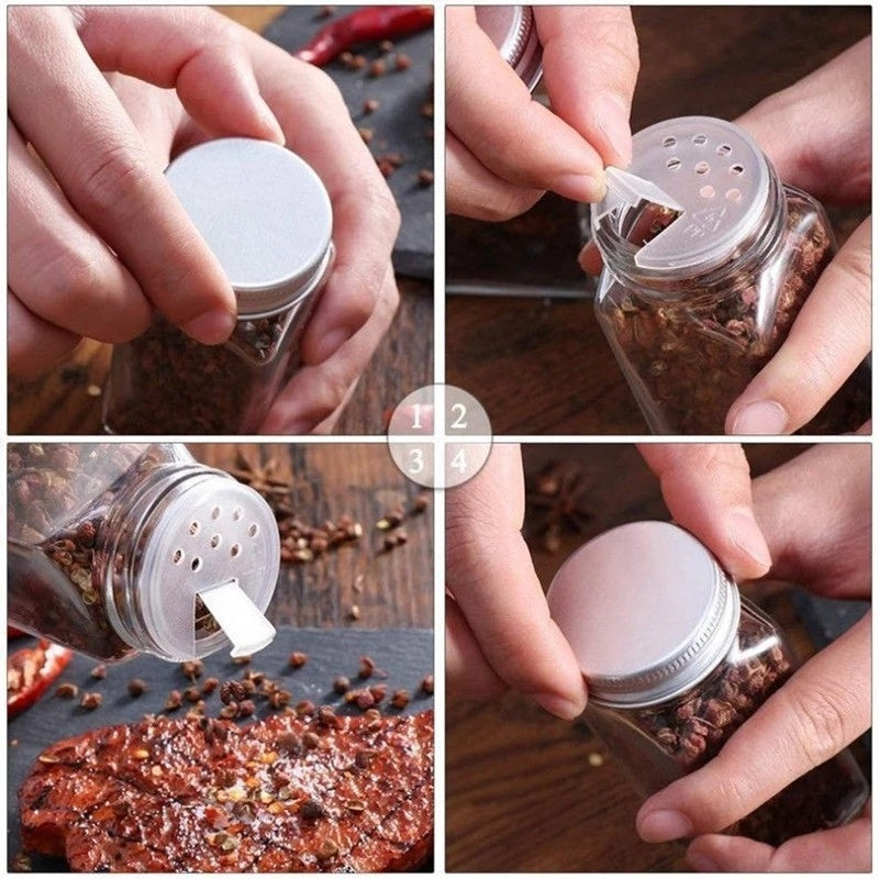 Cumin & Pepper – Premium Gewürzglas Set