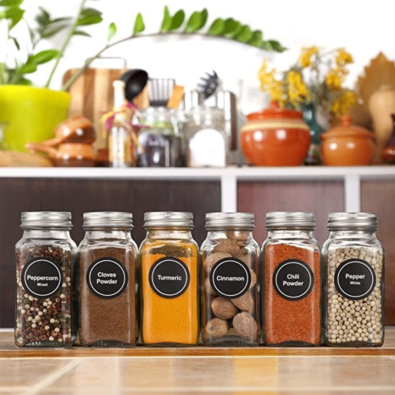 Cumin & Pepper – Premium Gewürzglas Set