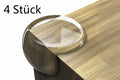 Transparenter Silikon-Kantenschutz – Stoßschutz für Möbel & Tische